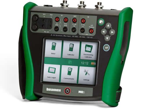 Beamex field calibrator and communicator