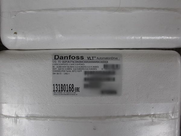 Danfoss FC-302P2K2T5E20H2BXCXXXSXXXXAXBXCXXXXDX 131B0168