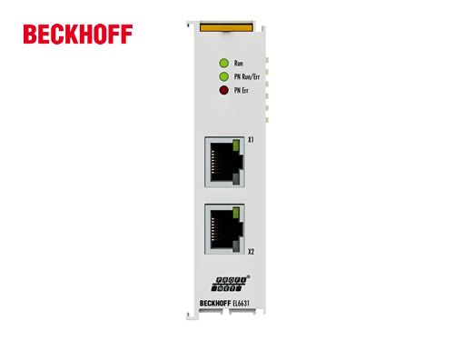 Beckhoff EL6631 EtherCAT Terminal 2-port communication interface