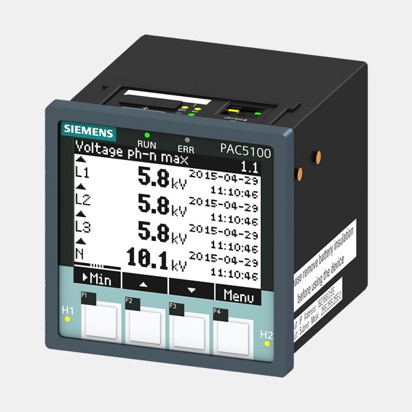Siemens 7KM5212-6BA00-1EA2 SENTRON 7KM PAC measuring device