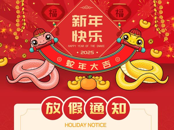 2025 Spring Festival Holiday Notice